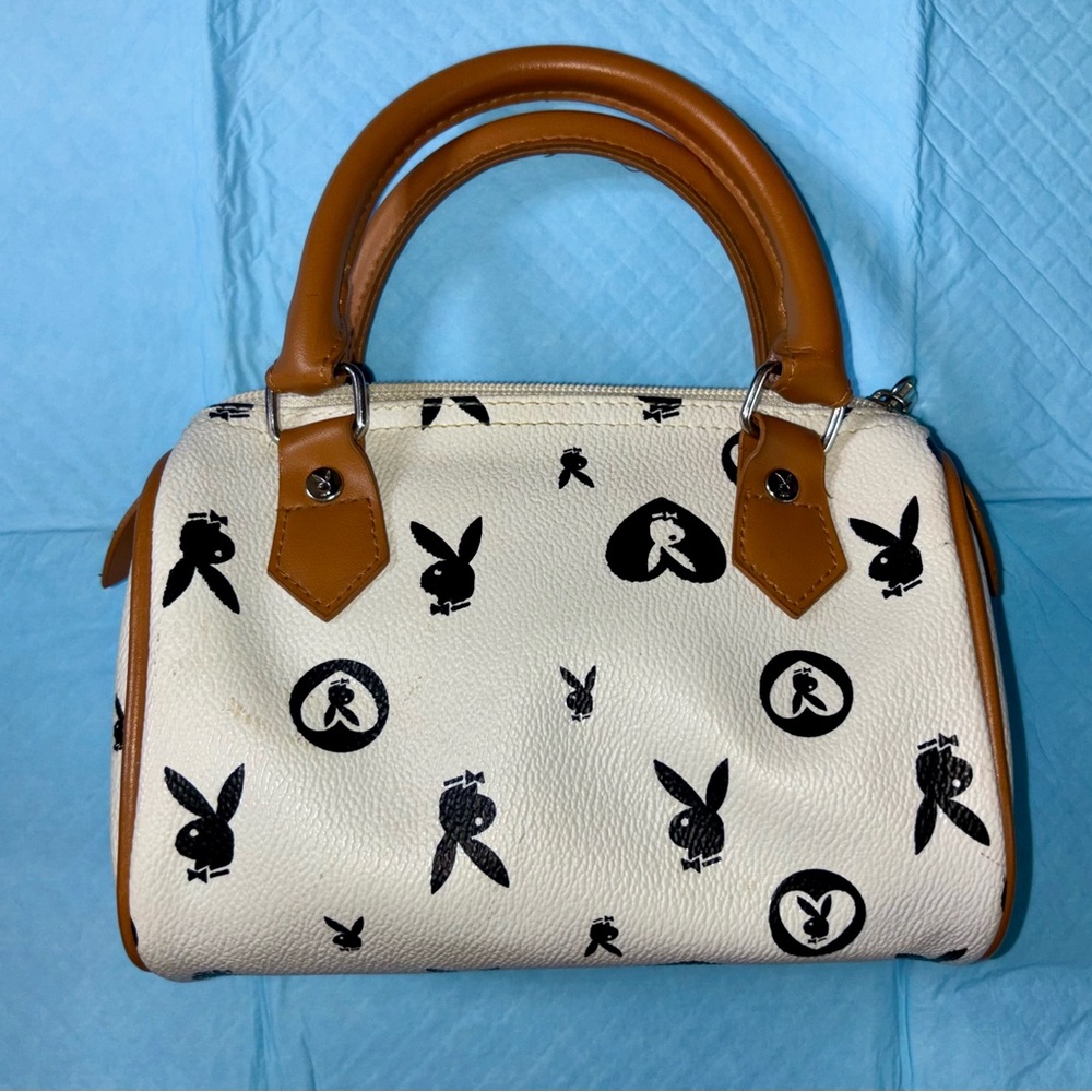 Y2K Playboy Monogram Logo Mini Purse HandBag Vintage 2000's 🐰